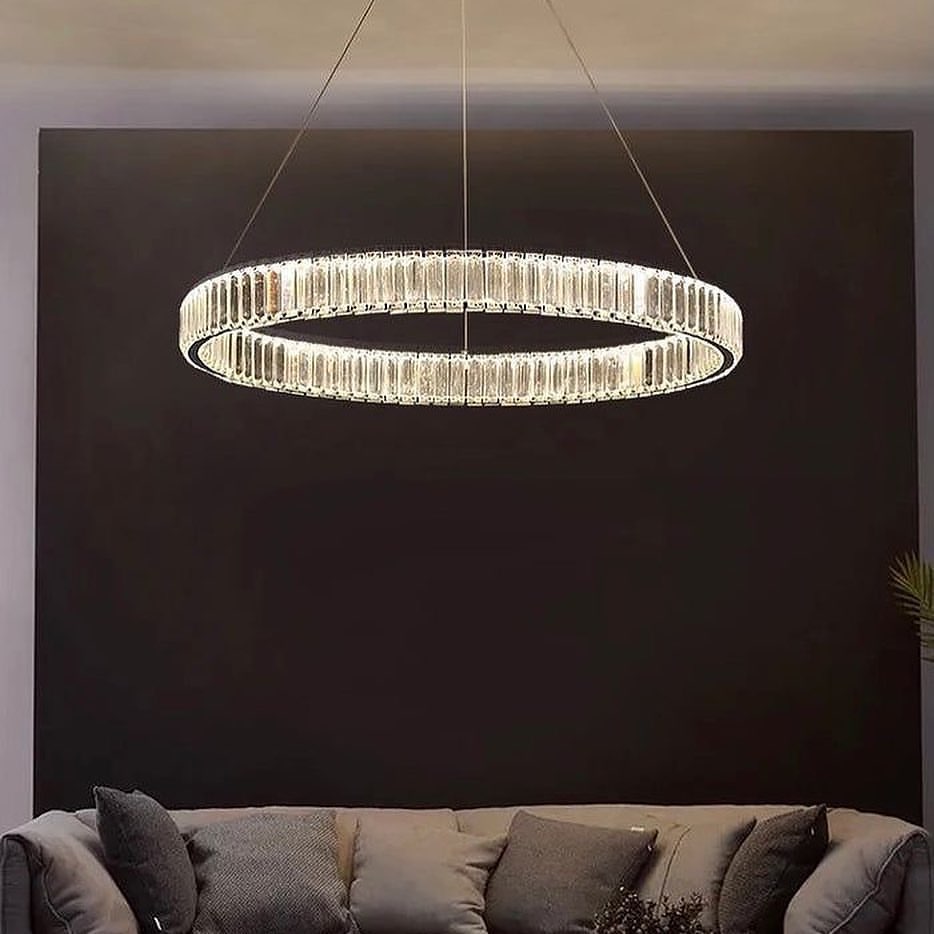 Підвісна люстра Brass Ring Luxury D600/800cm 240688-100003436