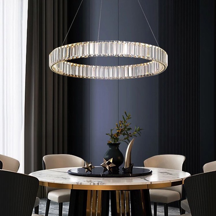 Підвісна люстра Brass Ring Luxury D600/800cm 240688-100003436