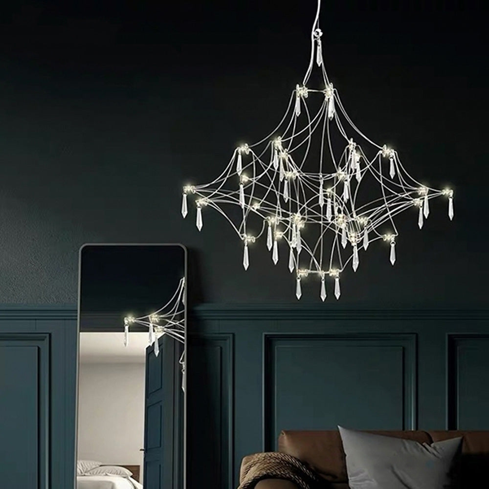 Підвісний світильник Rain D800 Led 19W 3000K 4000K 6000K Chrome 250118-100004106