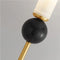 Настінний світильник Candle Marble 1xG9 Gold & Black 240818-100003525