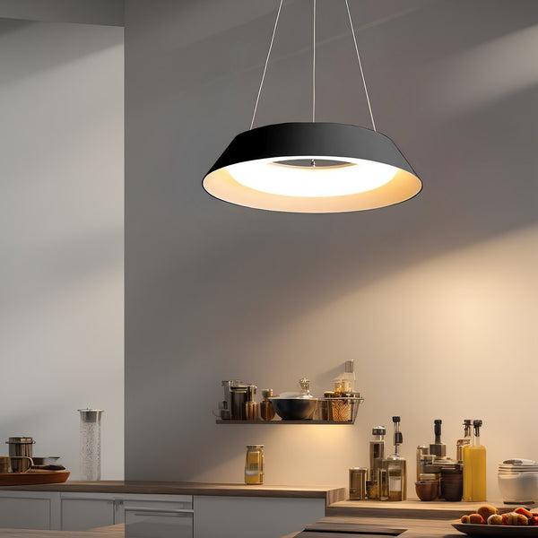 Світильник підвісний Bagel pendant Led*38W D-500 Black 240819-100003547