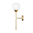 Світильник настінний Modo ball white glass H-49 cm 1xE27 Gold 240931-100003633