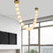 Люстра Pearl beads white L1300 Led 14W / L1700 Led 18W 4000K Gold 241036-100003891