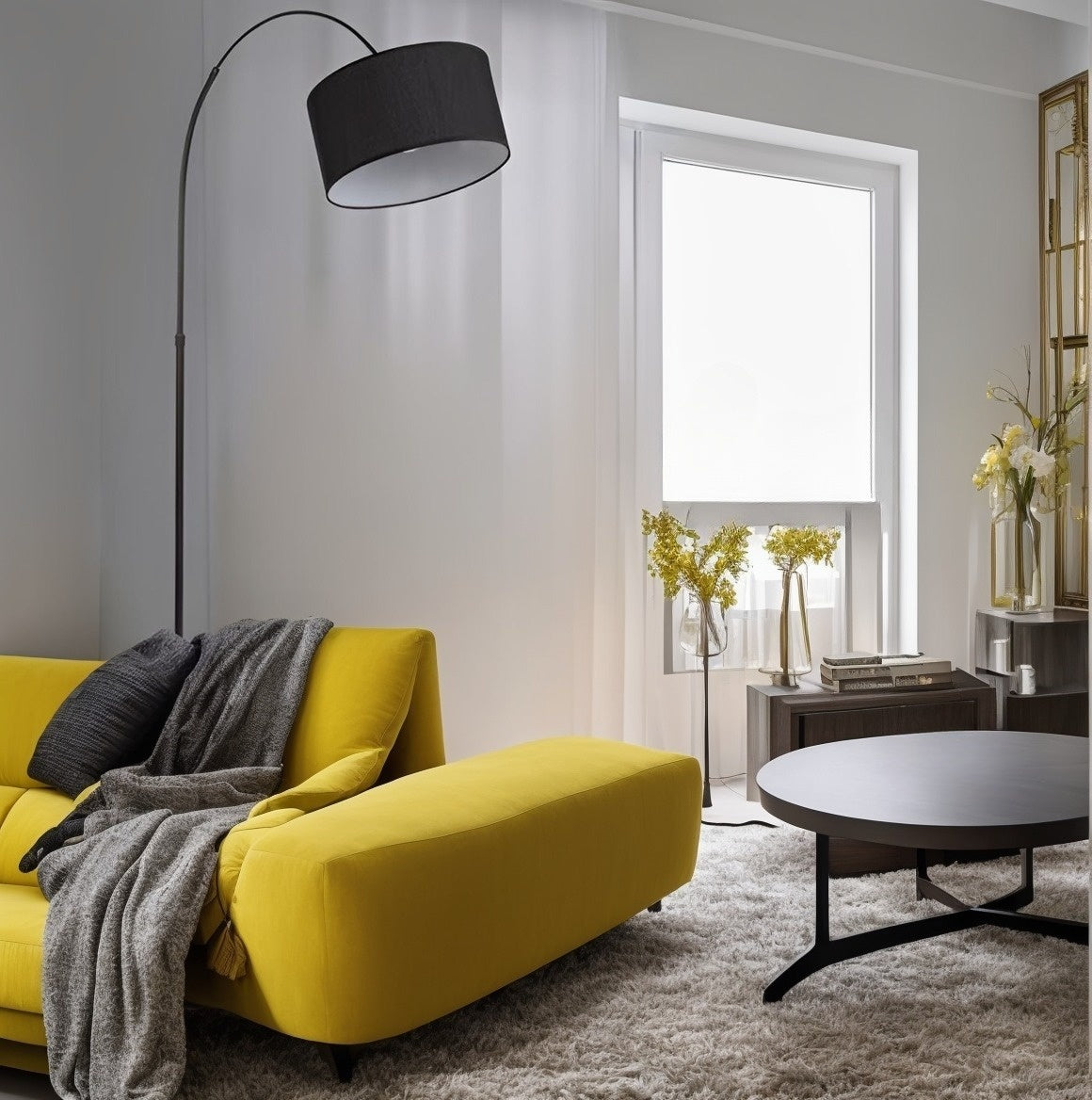 Торшер Cosy H-185 cm E27 Black 240822-100003598