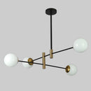 Люстра Lamia / Louis white glass з регульованою висотою 4xE27 Gold 240931-100003650