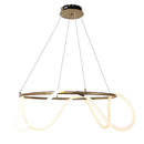 Люстра підвісна Rope gold D600/ D800 H(max)150 cm 241036-100003911