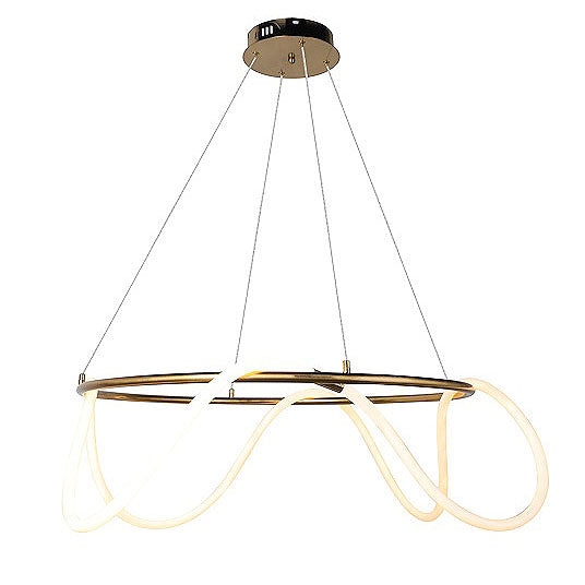 Люстра підвісна Rope gold D600/ D800 H(max)150 cm 241036-100003911