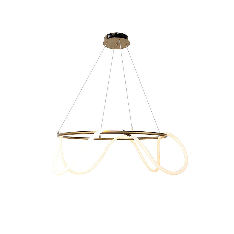 Люстра підвісна Rope gold D600/ D800 H(max)150 cm 241036-100003911