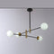 Люстра Lamia / Louis white glass з регульованою висотою 4xE27 Gold 240931-100003650