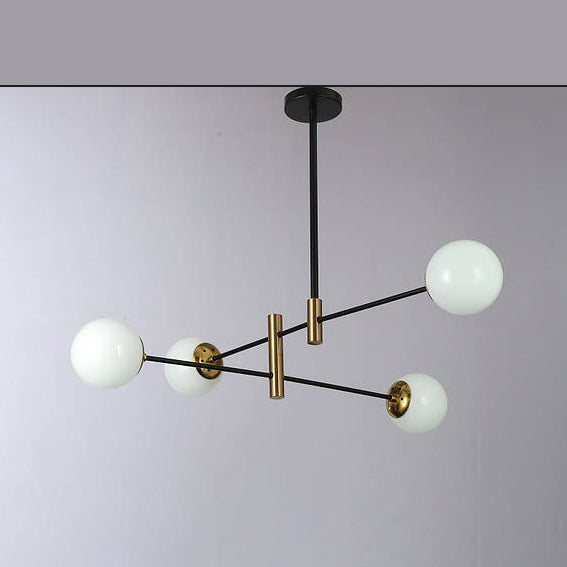 Люстра Lamia / Louis white glass з регульованою висотою 4xE27 Gold 240931-100003650