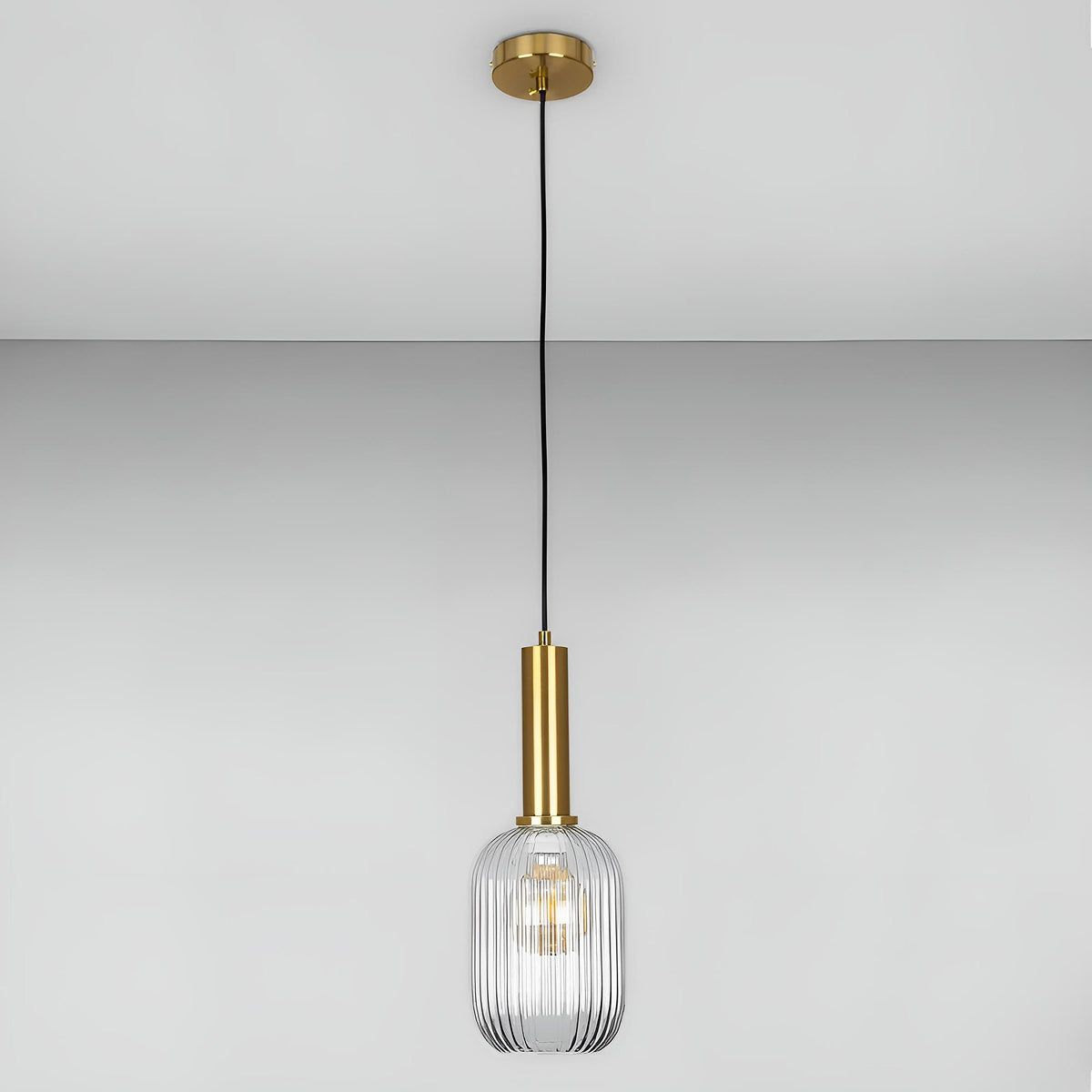 Світильник підвісний E27 D-14 cm Clear glass Garden lamp 240931-100003658