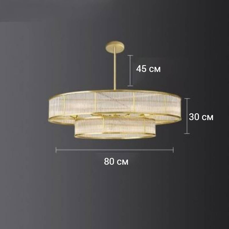 Люстра Two Stage Gold D450 12xE14 240818-100003529