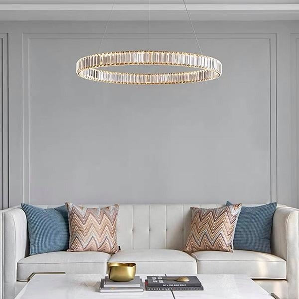 Підвісна люстра Brass Ring Luxury D600/800cm 240688-100003436