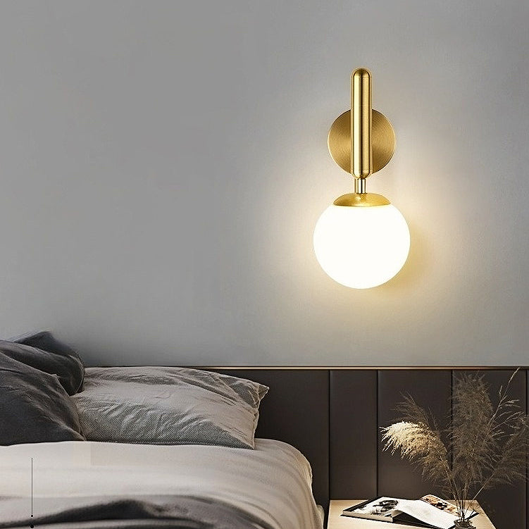 Світильник настінний Faro Bollo White Gold D-15 см E27 240931-100003702