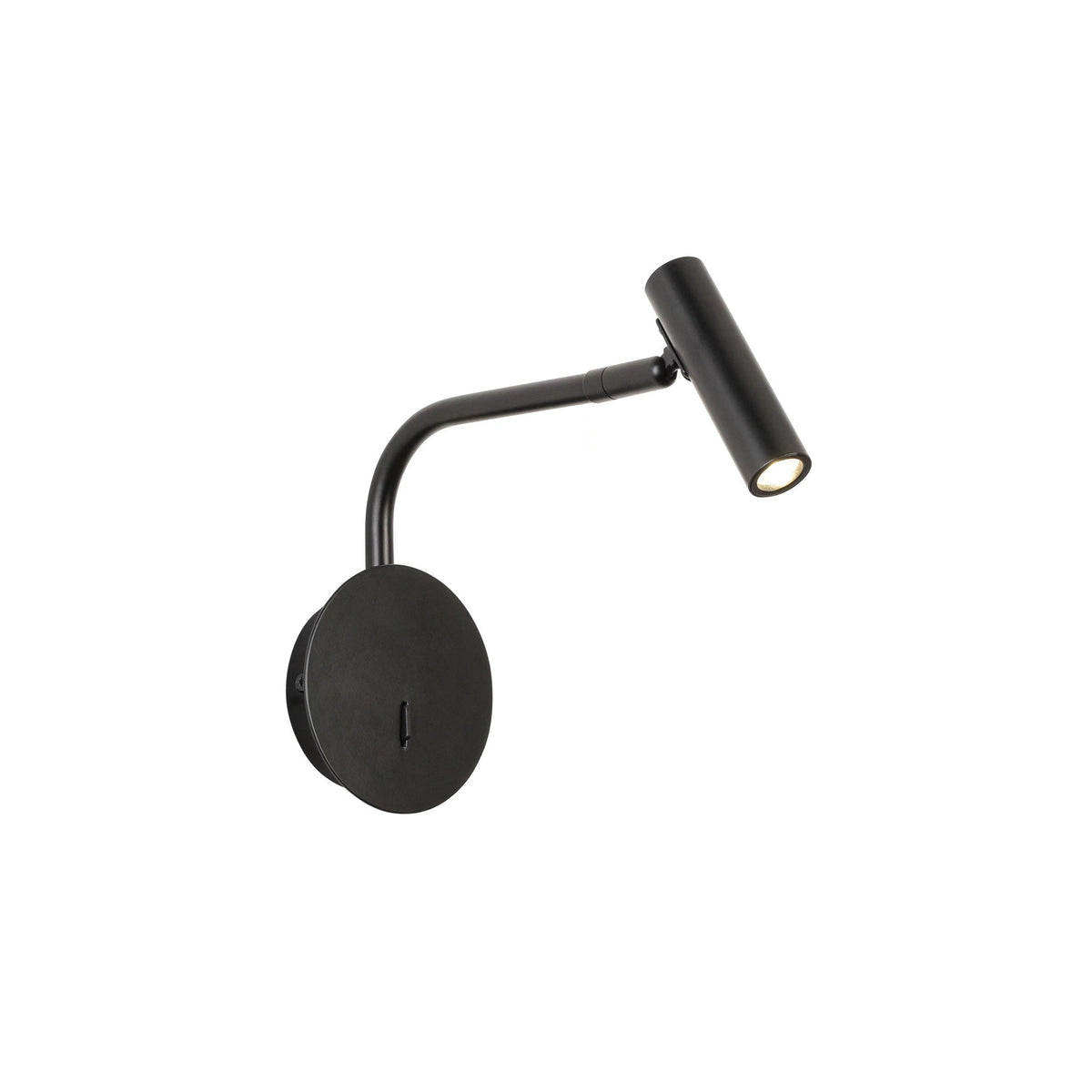 Світильник настінний з вимикачем на корпусі work space H-25 cm 4000K Black 240936-100003667