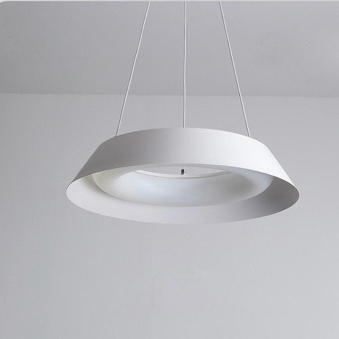 Підвісна люстра біла з пультом Bagel pendant Led*38W D-500 White 240819-100003537