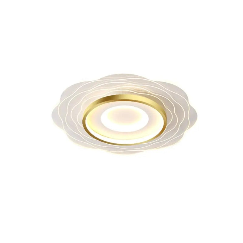 Люстра стельова Flower ceiling White/Gold 240689-100003362