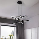 Люстра Geometry Lights Led 80W D-100 cm Black 240821-100003548