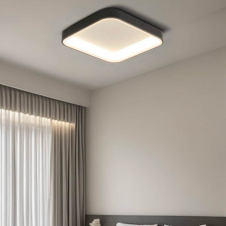 Стельові світильники Ceiling Squares H-6,5 см тонкі Ultraslim  3000- 6000K L-40 см Led 48W / L-50 см Led 76W Black 240619-100003369