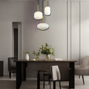 Люстра Irix/ Garden lamp white glass 3xE27 D400 Gold 240931-100003655