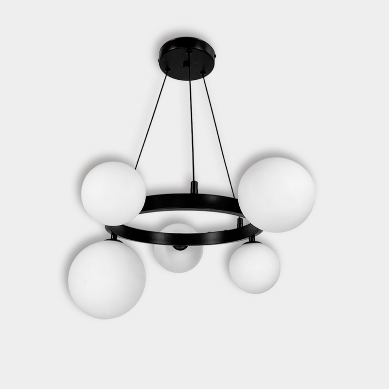 Люстра Bubbles Black + White 250418-100004631