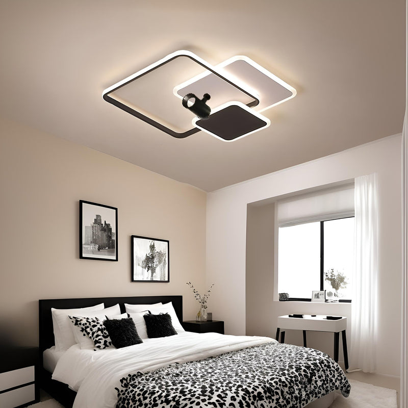 Світильник стельовий Ceiling with spot Led 95W Black and White 240875-100003618