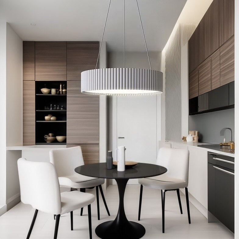 Підвісні світильники Pendant wave H110 Black / White 3000K 4000K 6000K D450 Led 94W / D600 Led 124W 241219-100004010