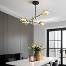 Люстра Lamia / Louis clear glass з регульованою висотою 4xE27 Gold 240931-100003651