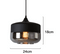 Підвісний світильник Black grey H180 1xE27 240431-100003206