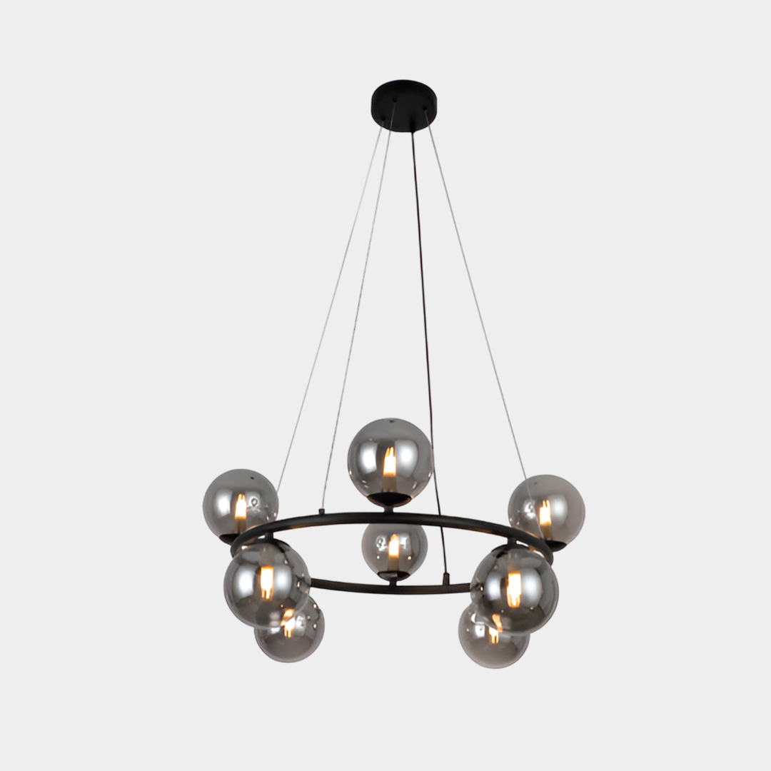 Люстра Bubbles D-60cm Black + Grey G9x8 250536-100004711