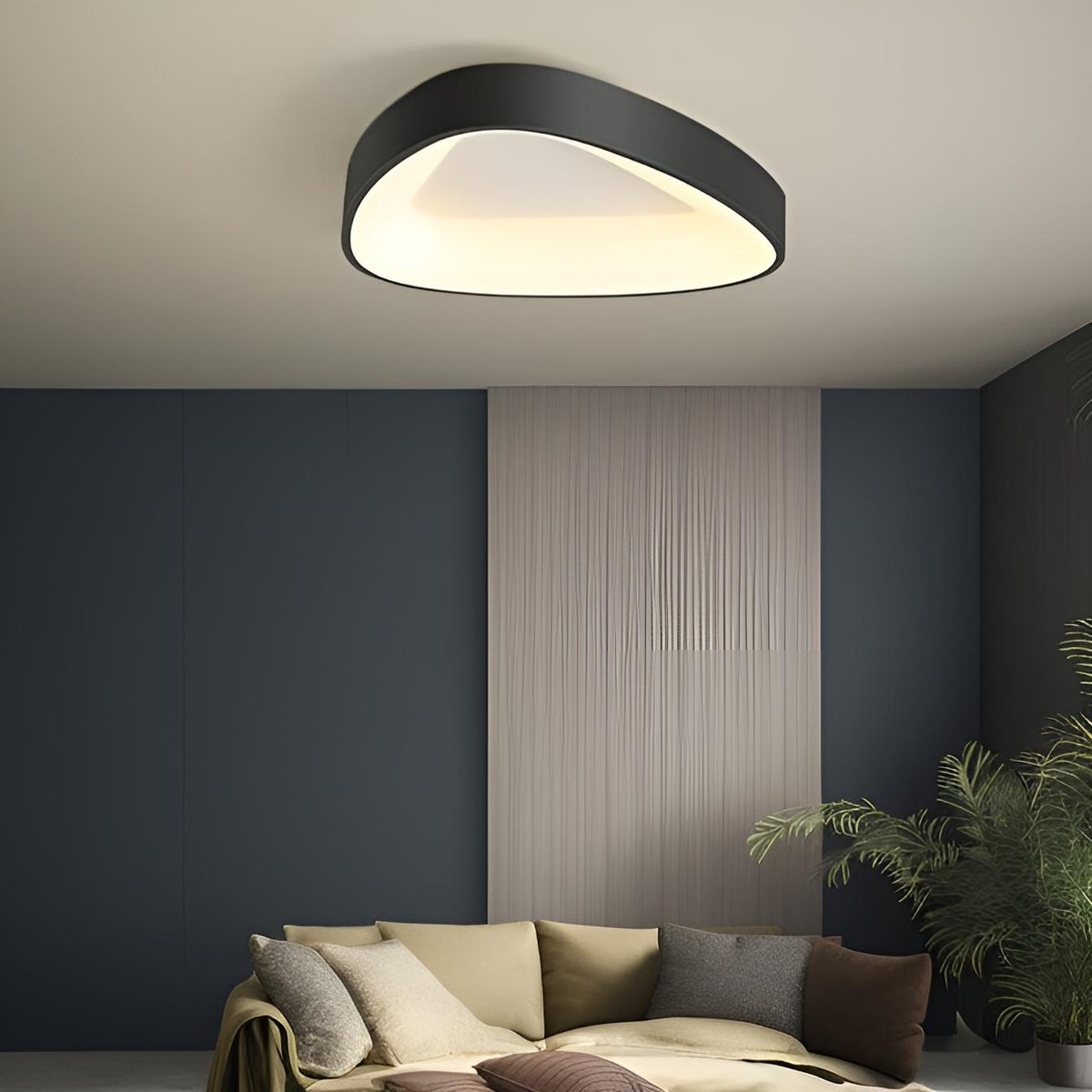 Стельовий світильник Ang Black D45 Led 25+25W 240931-100003693