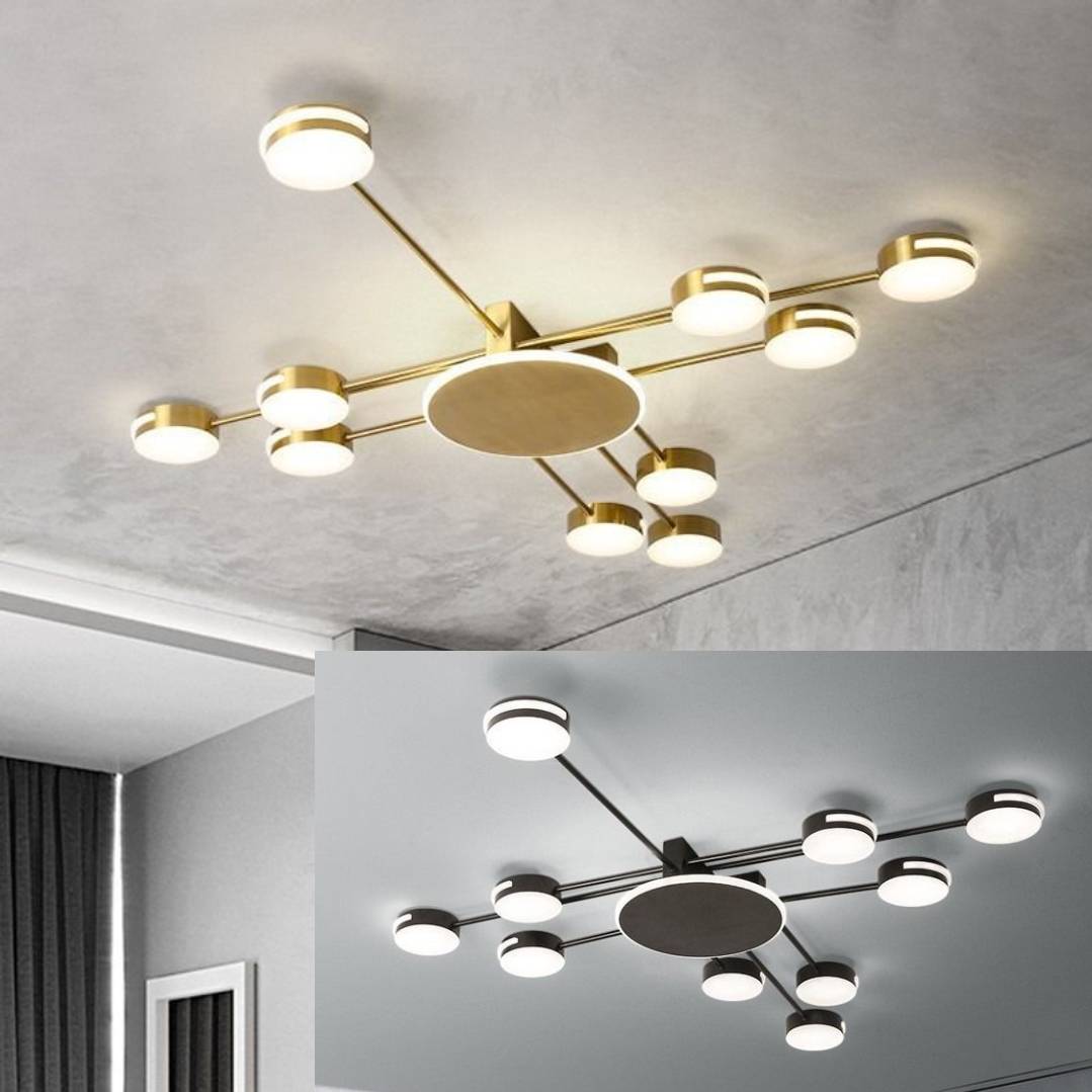 Люстра Супутник Led 10+1 Gold 240719-100003510