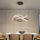 Люстра кавова D-50 cm Led 70W 3000K-6000K Coffee Knot 230361-100001510