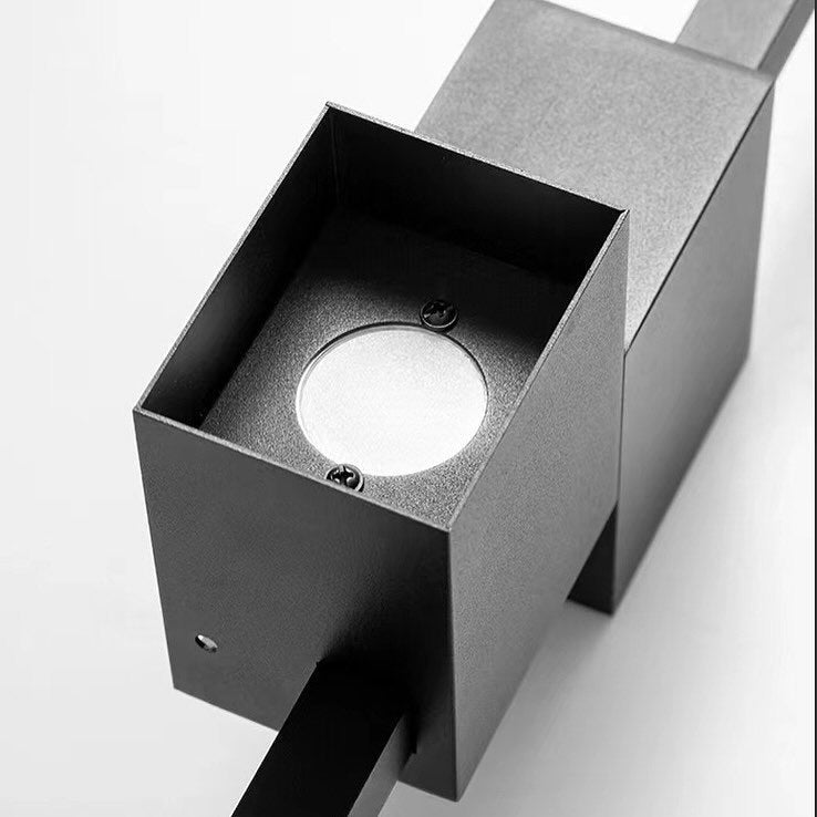 Бра Line square Black L-60 см / L-80 см / L-100 cm  240822-100003572