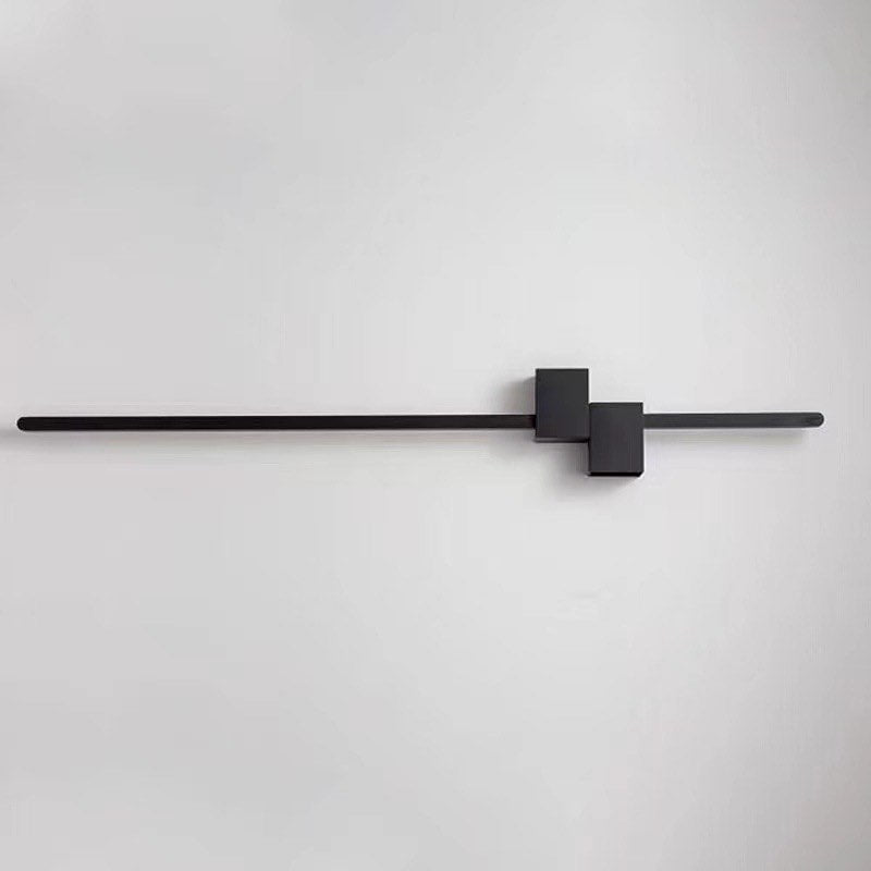 Бра Line square Black L-60 см / L-80 см / L-100 cm  240822-100003572
