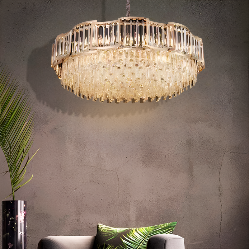 Люстра Empire Gold + Clear D-60cm / D-80cm 250488-100004507