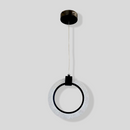 Підвісний світильник Circle D-20cm 4000K 7W Black 250635-100005141
