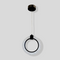 Підвісний світильник Circle D-20cm 4000K 7W Black 250635-100005141