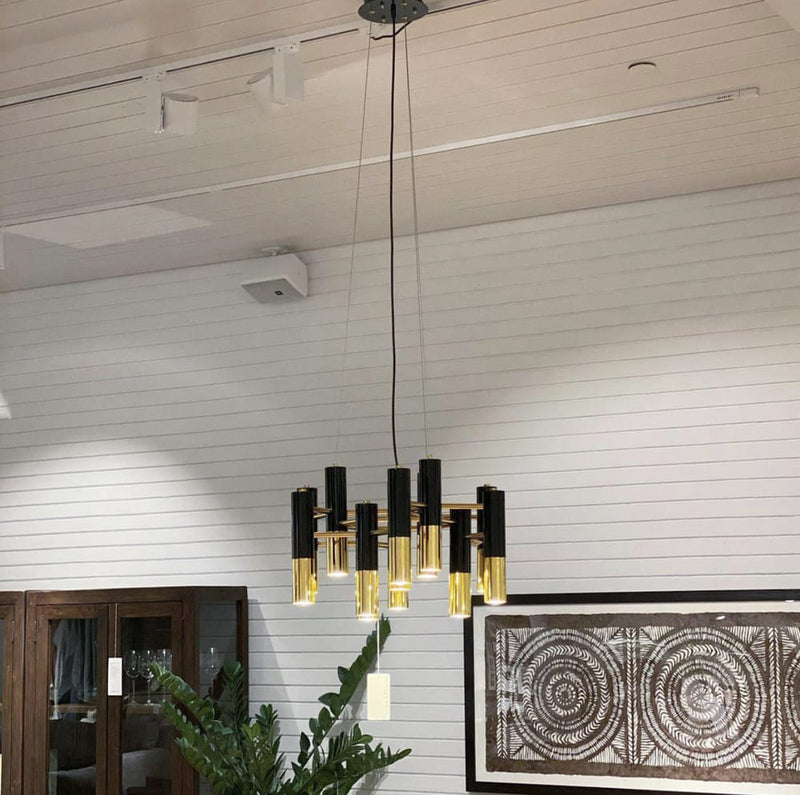 Люстра Spot Black + Gold D-35 см / D-60 см 230518-100002049