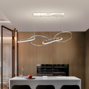 Люстра Rings wavy L-100cm 56W Chrome 250580-100004765