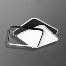 Стельовий світлодіодний світильник з пультом Geometry Black + White 70W LED 250431-100004614