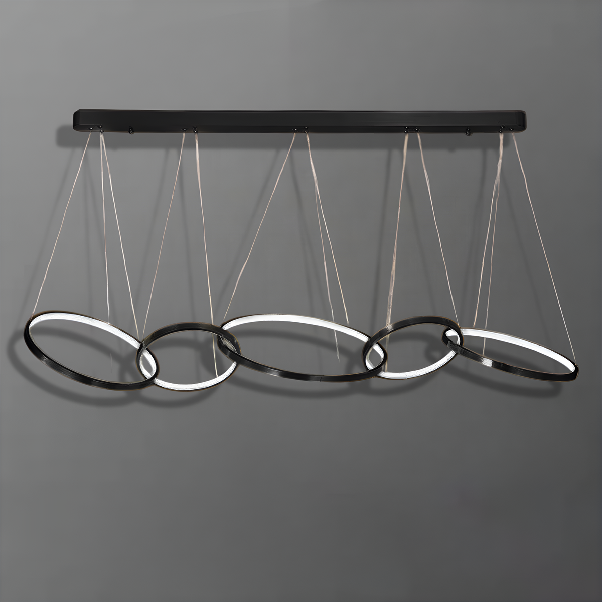 Підвісні світильники Chain lamp H(max) 1200 3000K Black L1200 Led 50W / L1500 Led 65W 240535-100003297
