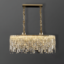 Люстра Crystal L-100cm Gold 250488-100004547