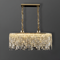 Люстра Crystal L-100cm Gold 250488-100004547