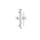 Настінний світильник чорний L-70 cm / L-120 cm / L-180 cm Led 3000K Black Line 260370-100007710