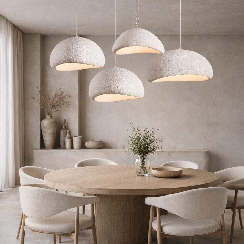 Підвісні світильники Wabi Sabi Сosiness home lamp W-30 см / W-40 см / W-50 см / W-60 см / W-70 см / W-80 см E27 White 250418-100004304