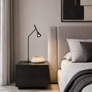 Настільна лампа чорна H - 65,5 cm Led 6,5W 3000K Black Cassey 260940-100008762