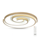 Стельова люстра золота світлодіодна L-50 cm Led 75W Gold Double Geometry Oval 250964-100006156