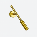Настінний золотий світильник H-30 cm GU10 MR11 Gold Slim tube lamp 250818-100005783