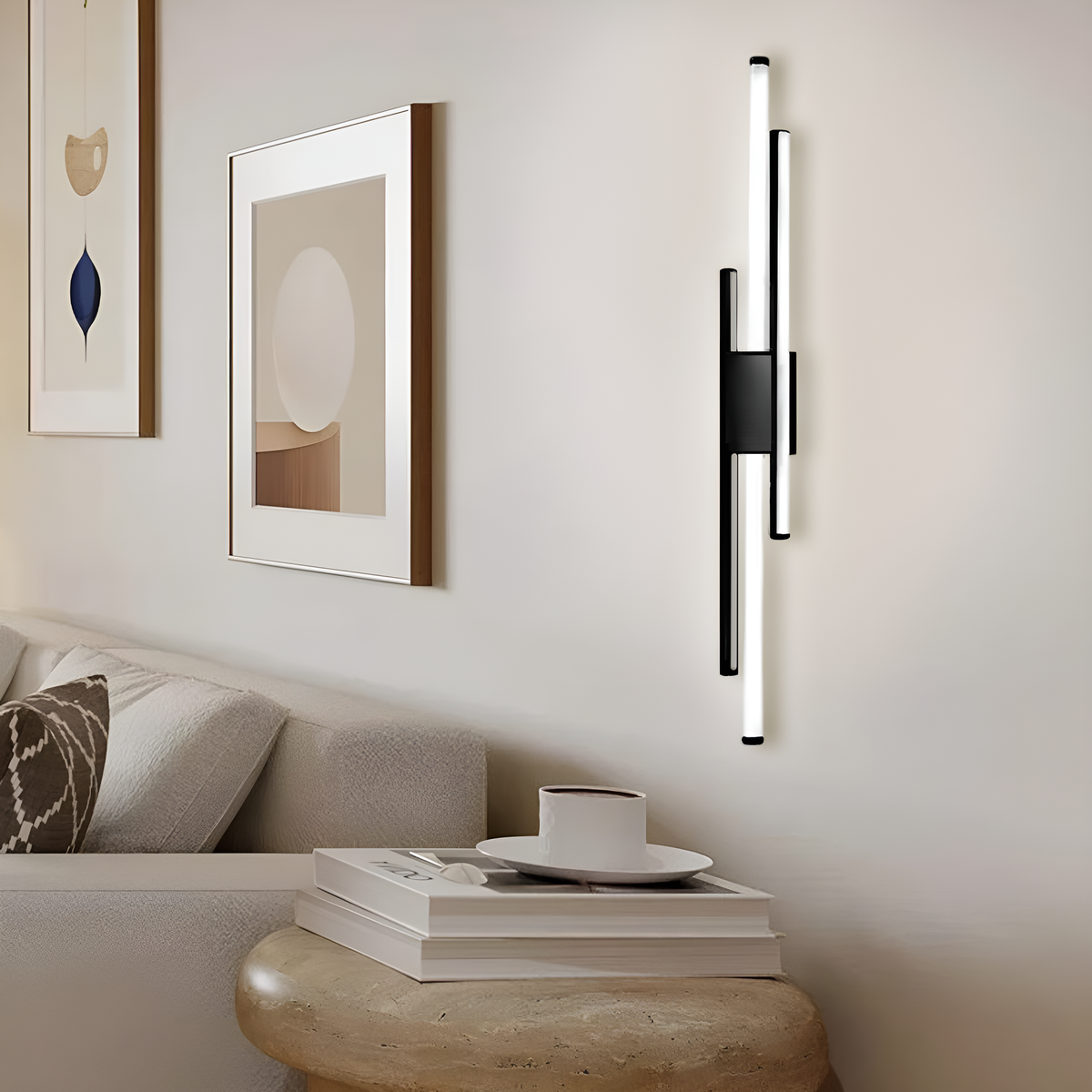 Бра чорне L-56 cm Led 10W Even lamps 250576-100004694